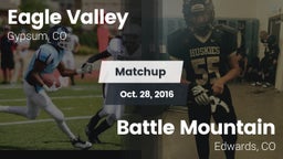 Matchup: Eagle Valley High vs. Battle Mountain  2016