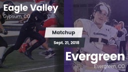 Matchup: Eagle Valley High vs. Evergreen  2018