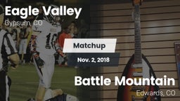 Matchup: Eagle Valley High vs. Battle Mountain  2018