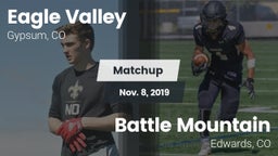 Matchup: Eagle Valley High vs. Battle Mountain  2019