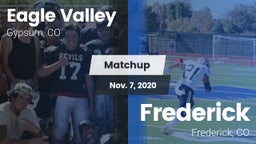 Matchup: Eagle Valley High vs. Frederick  2020