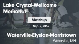 Matchup: Lake Crystal - Wellc vs. Waterville-Elysian-Morristown  2016