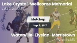 Matchup: Lake Crystal - Wellc vs. Waterville-Elysian-Morristown  2017