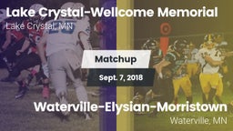 Matchup: Lake Crystal - Wellc vs. Waterville-Elysian-Morristown  2018
