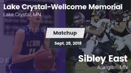 Matchup: Lake Crystal - Wellc vs. Sibley East  2018