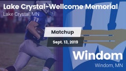 Matchup: Lake Crystal - Wellc vs. Windom  2019