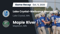 Recap: Lake Crystal-Wellcome Memorial  vs. Maple River  2020