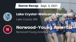 Recap: Lake Crystal-Wellcome Memorial  vs. Norwood-Young America  2021