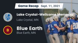 Recap: Lake Crystal-Wellcome Memorial  vs. Blue Earth  2021
