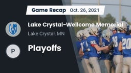 Recap: Lake Crystal-Wellcome Memorial  vs. Playoffs 2021