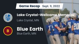 Recap: Lake Crystal-Wellcome Memorial  vs. Blue Earth  2022