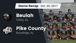 Recap: Beulah  vs. Pike County  2017