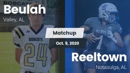 Matchup: Beulah High vs. Reeltown  2020