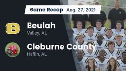 Recap: Beulah  vs. Cleburne County  2021