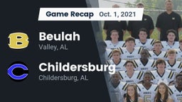 Recap: Beulah  vs. Childersburg  2021