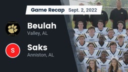 Recap: Beulah  vs. Saks  2022