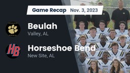 Recap: Beulah  vs. Horseshoe Bend  2023