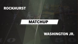 Matchup: Rockhurst High vs. Bentonville 2016