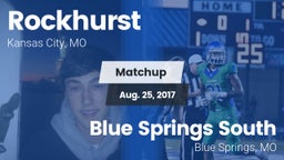 Matchup: Rockhurst High vs. Blue Springs South  2017