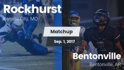 Matchup: Rockhurst High vs. Bentonville  2017