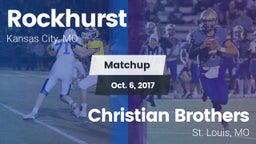 Matchup: Rockhurst High vs. Christian Brothers  2017