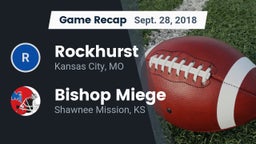 Recap: Rockhurst  vs. Bishop Miege  2018