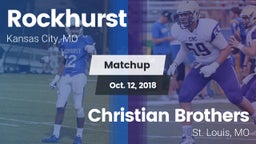 Matchup: Rockhurst High vs. Christian Brothers  2018