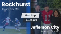 Matchup: Rockhurst High vs. Jefferson City  2018