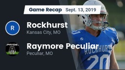Recap: Rockhurst  vs. Raymore Peculiar  2019