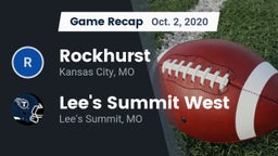 Recap: Rockhurst  vs. Lee's Summit West  2020