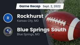 Recap: Rockhurst  vs. Blue Springs South  2022