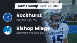Recap: Rockhurst  vs. Bishop Miege  2023