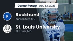 Recap: Rockhurst  vs. St. Louis University  2023