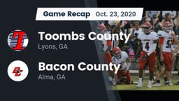Recap: Toombs County  vs. Bacon County  2020