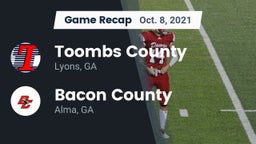 Recap: Toombs County  vs. Bacon County  2021