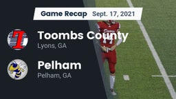 Recap: Toombs County  vs. Pelham  2021