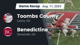 Recap: Toombs County  vs. Benedictine  2023