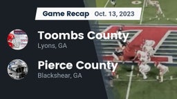 Recap: Toombs County  vs. Pierce County  2023