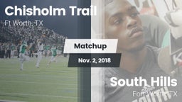Matchup: Chisholm Trail  vs. South Hills  2018