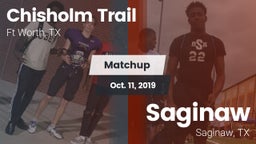 Matchup: Chisholm Trail  vs. Saginaw  2019