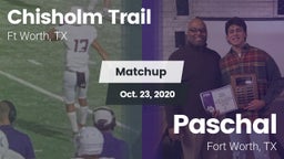 Matchup: Chisholm Trail  vs. Paschal  2020