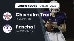 Recap: Chisholm Trail  vs. Paschal  2020