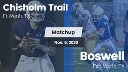 Matchup: Chisholm Trail  vs. Boswell   2020