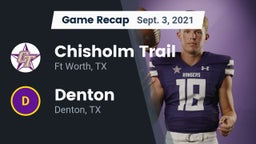 Recap: Chisholm Trail  vs. Denton  2021