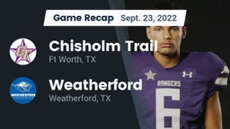 Recap: Chisholm Trail  vs. Weatherford  2022