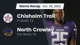 Recap: Chisholm Trail  vs. North Crowley  2022