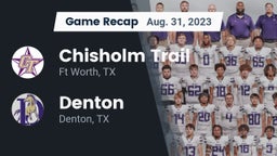 Recap: Chisholm Trail  vs. Denton  2023