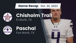 Recap: Chisholm Trail  vs. Paschal  2023