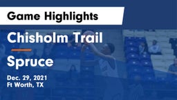 Chisholm Trail  vs Spruce  Game Highlights - Dec. 29, 2021