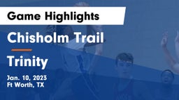 Chisholm Trail  vs Trinity  Game Highlights - Jan. 10, 2023